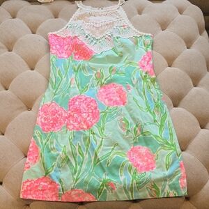 Lilly Pulitzer Pastel Pink and Green Dress